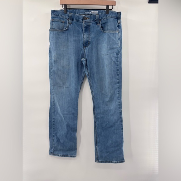 Carhartt Men's Tugged Flex Straight Relaxed Fit 35 x 30 - Picture 4 of 6